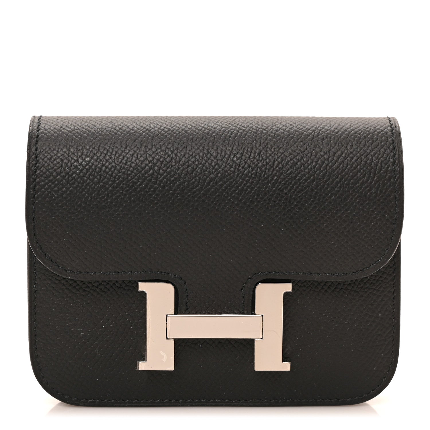Hermes Epsom Constance Slim Wallet Black 1 of 7