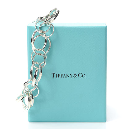 Tiffany Sterling Silver 1837 Interlocking Circles Bracelet 7 of 7