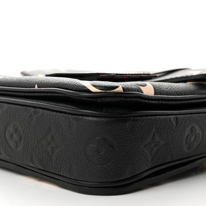 Louis Vuitton Empreinte Monogram Giant Crafty Pochette Metis Black Creme 9 of 9