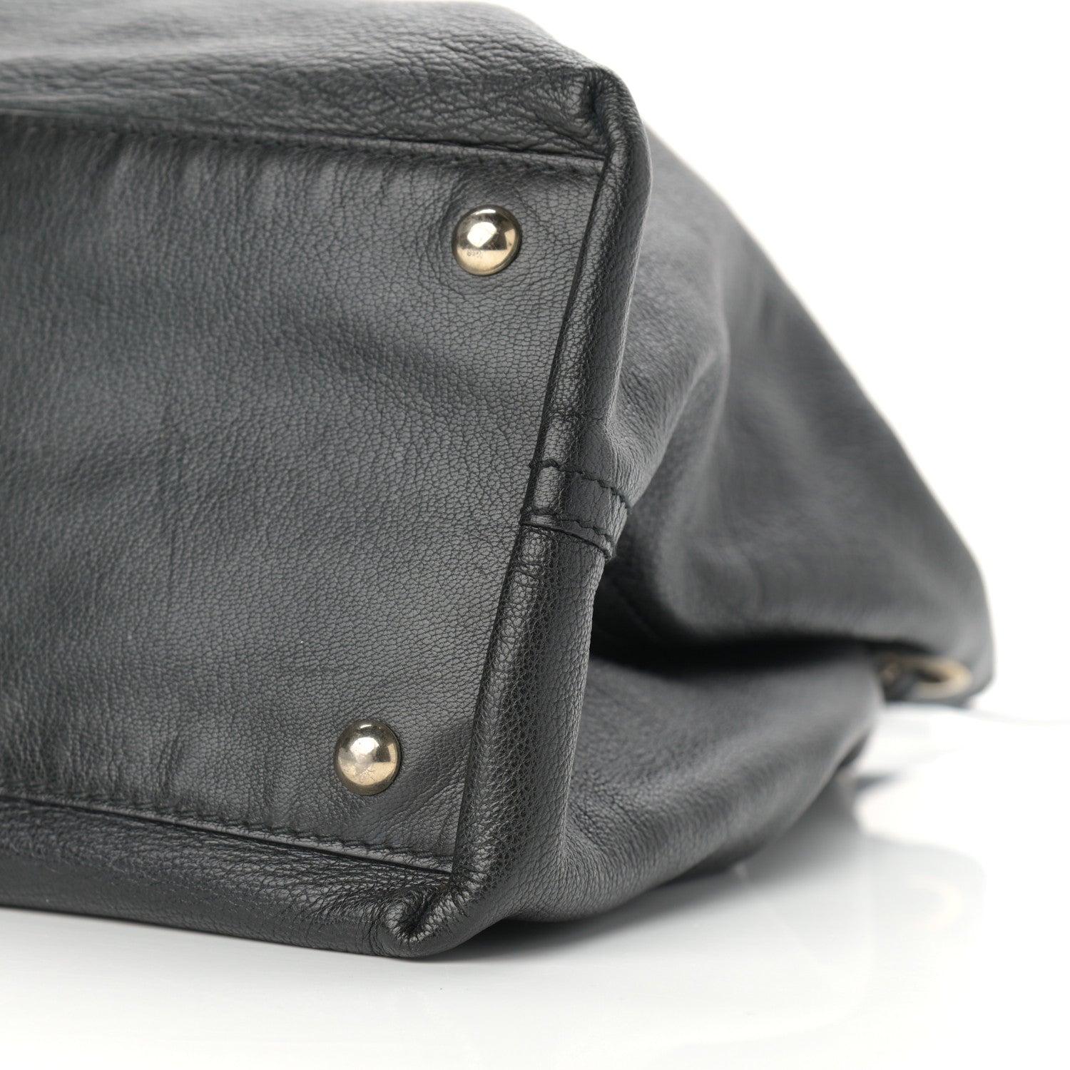 Saint Laurent Calfskin Reversible Double Sac Y Tote Gold Black 10 of 19