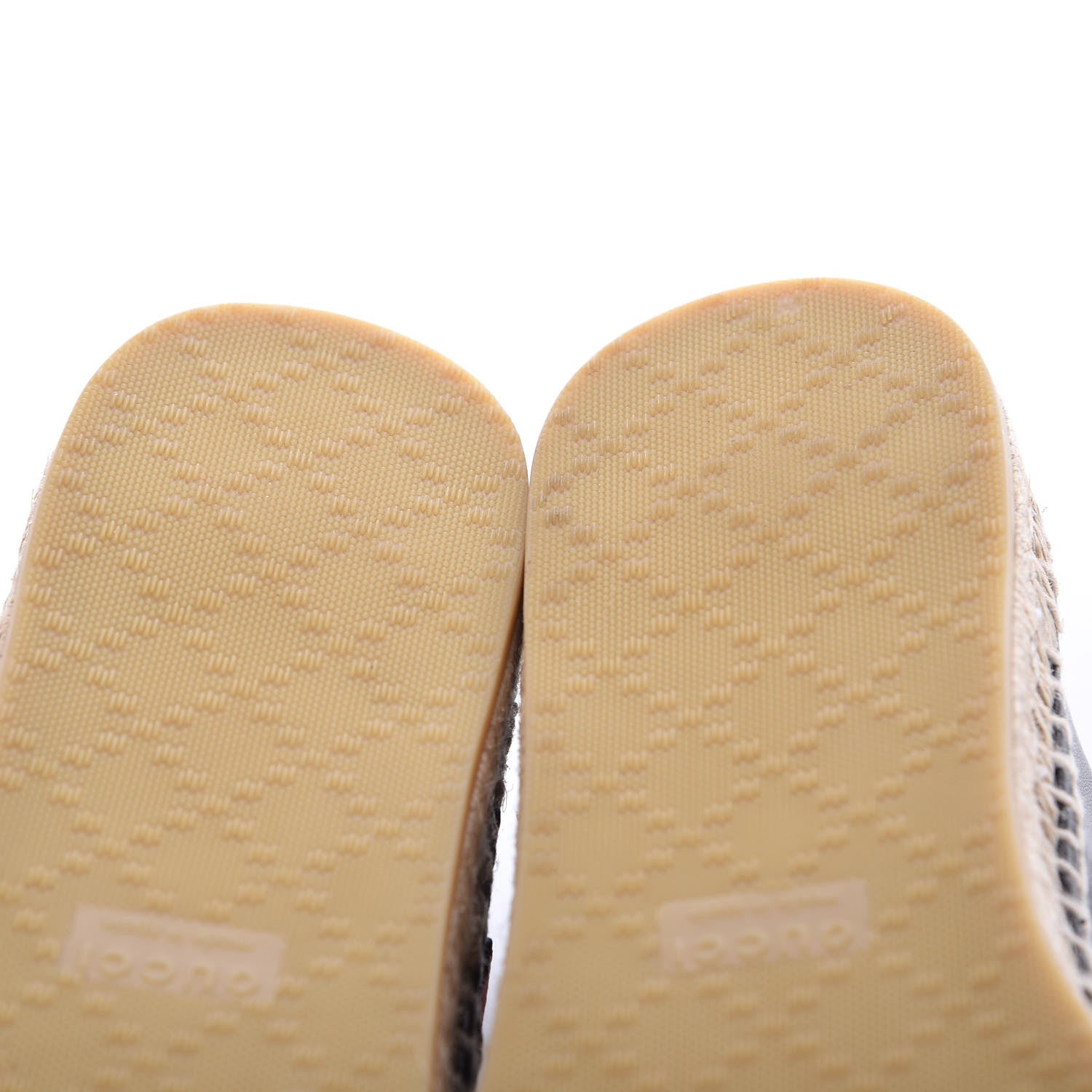 Gucci Nappa Ophelia Espadrilles 38.5 Black 9 of 10