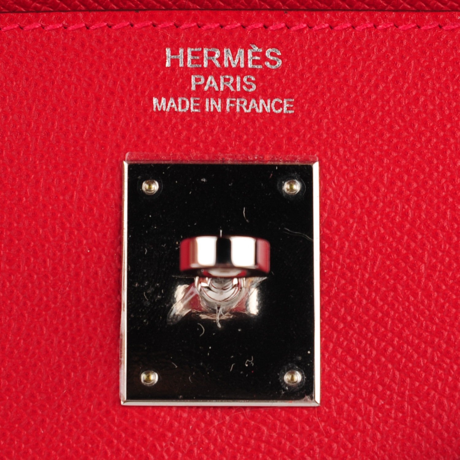 Hermes Epsom Kelly Sellier 35 Rouge Casaque 10 of 17