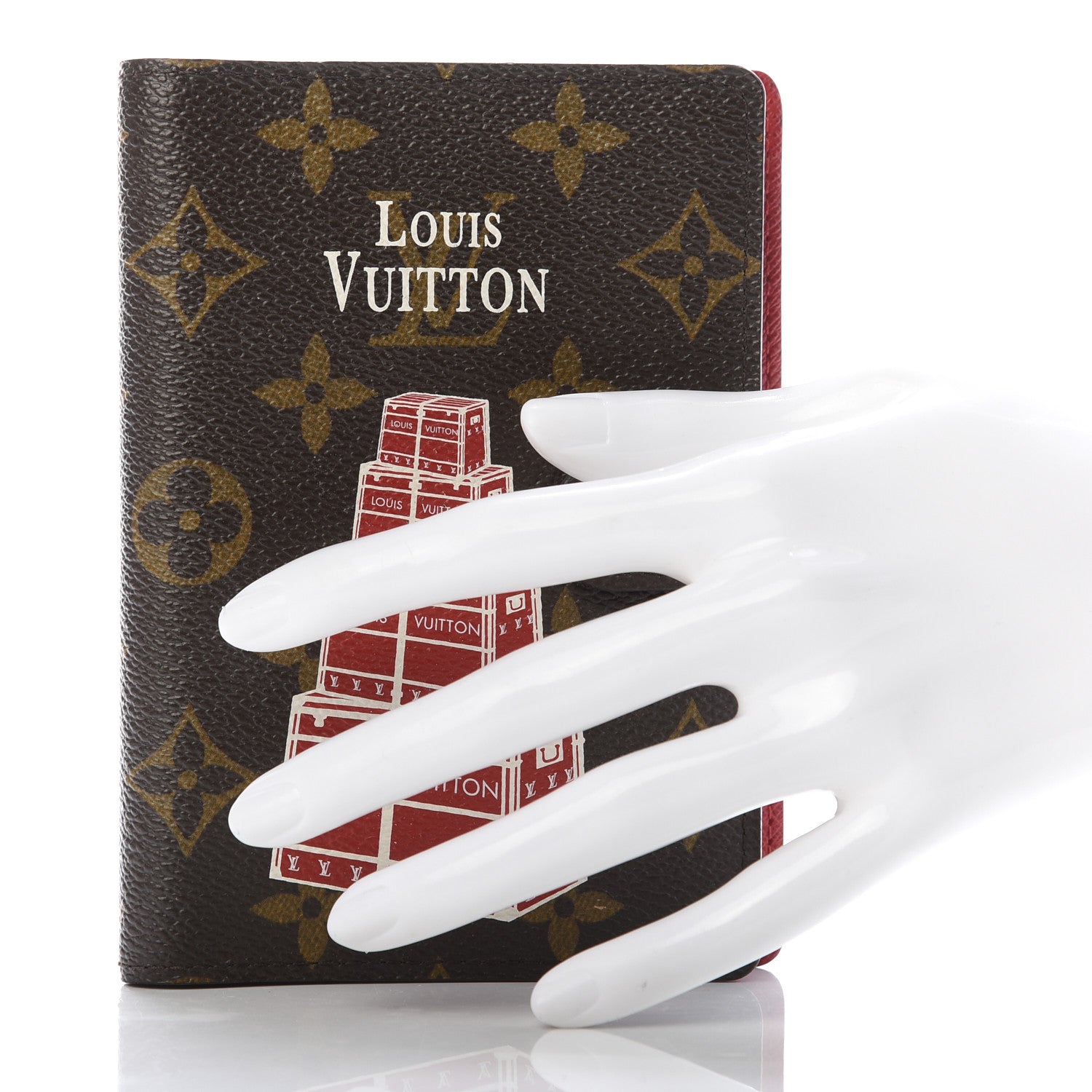 Louis Vuitton Monogram Malle Empilees Stacked Trunks Small Ring Agenda Cover 2 of 7
