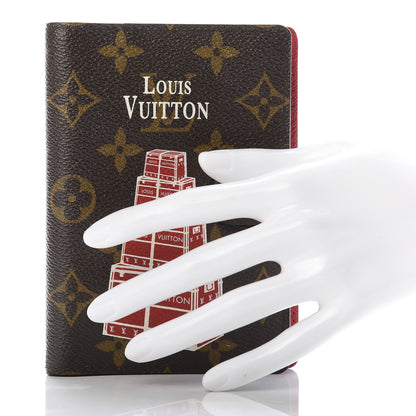Louis Vuitton Monogram Malle Empilees Stacked Trunks Small Ring Agenda Cover 2 of 7