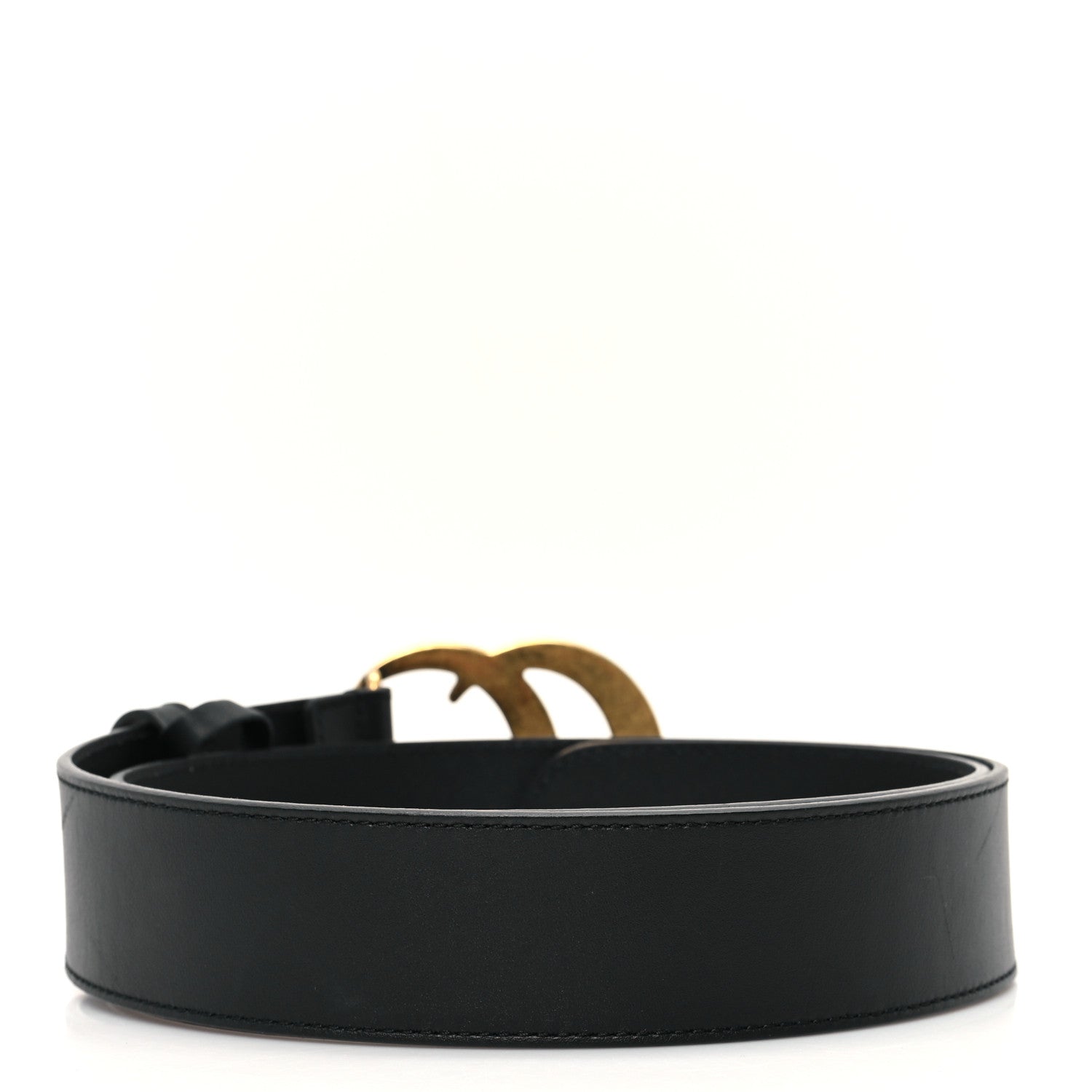 Gucci Calfskin Double G 40mm Belt 90 36 Black 2 of 4