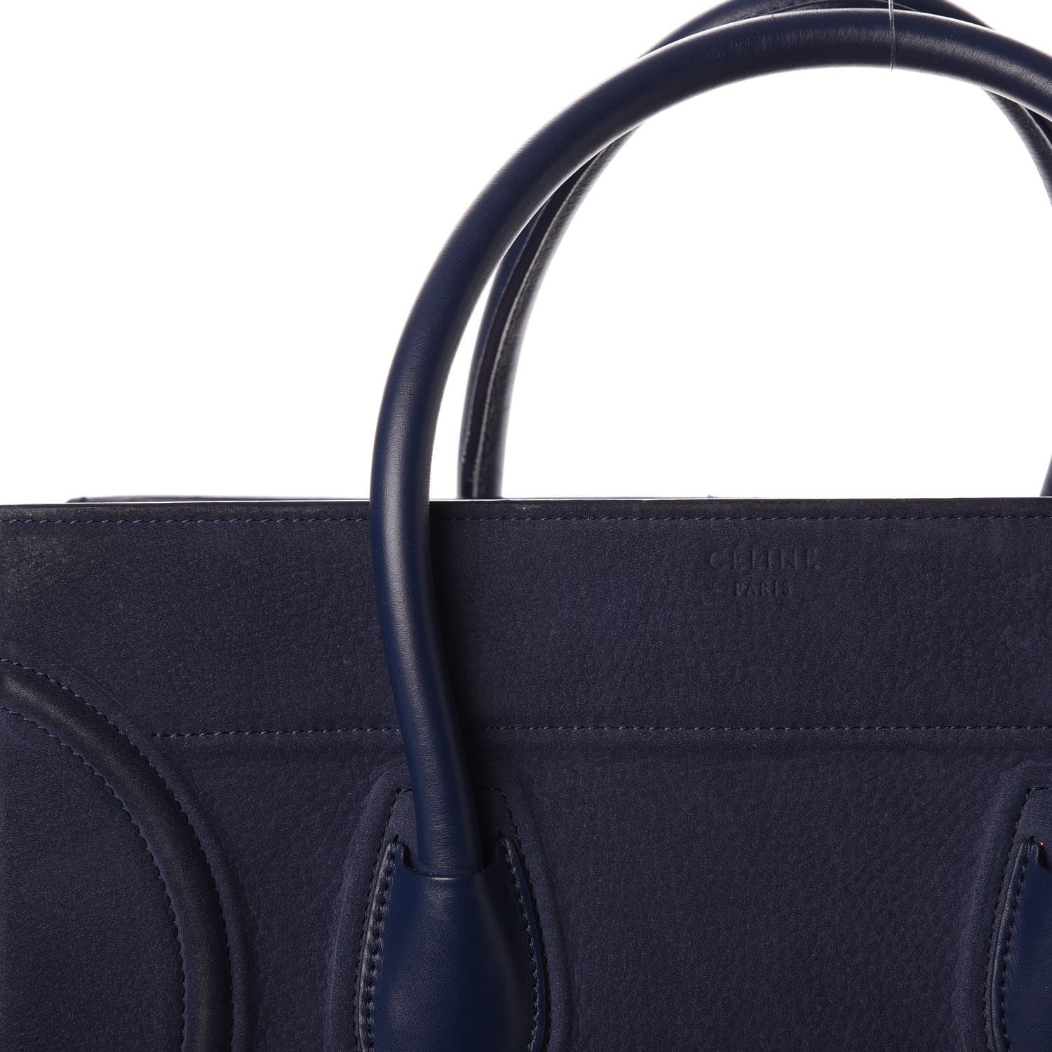 Celine Nubuck Medium Phantom Luggage Midnight 15 of 20