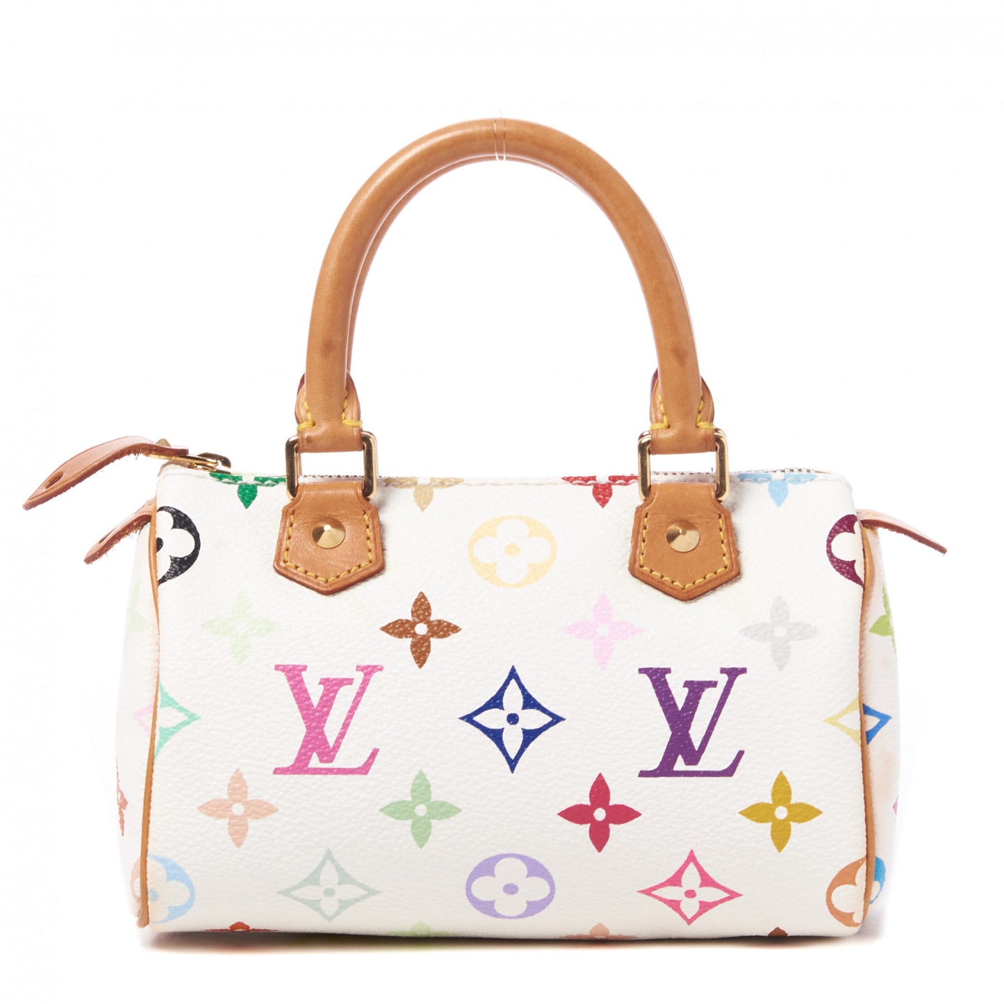 Monogram Multicolor Mini Sac HL Speedy White