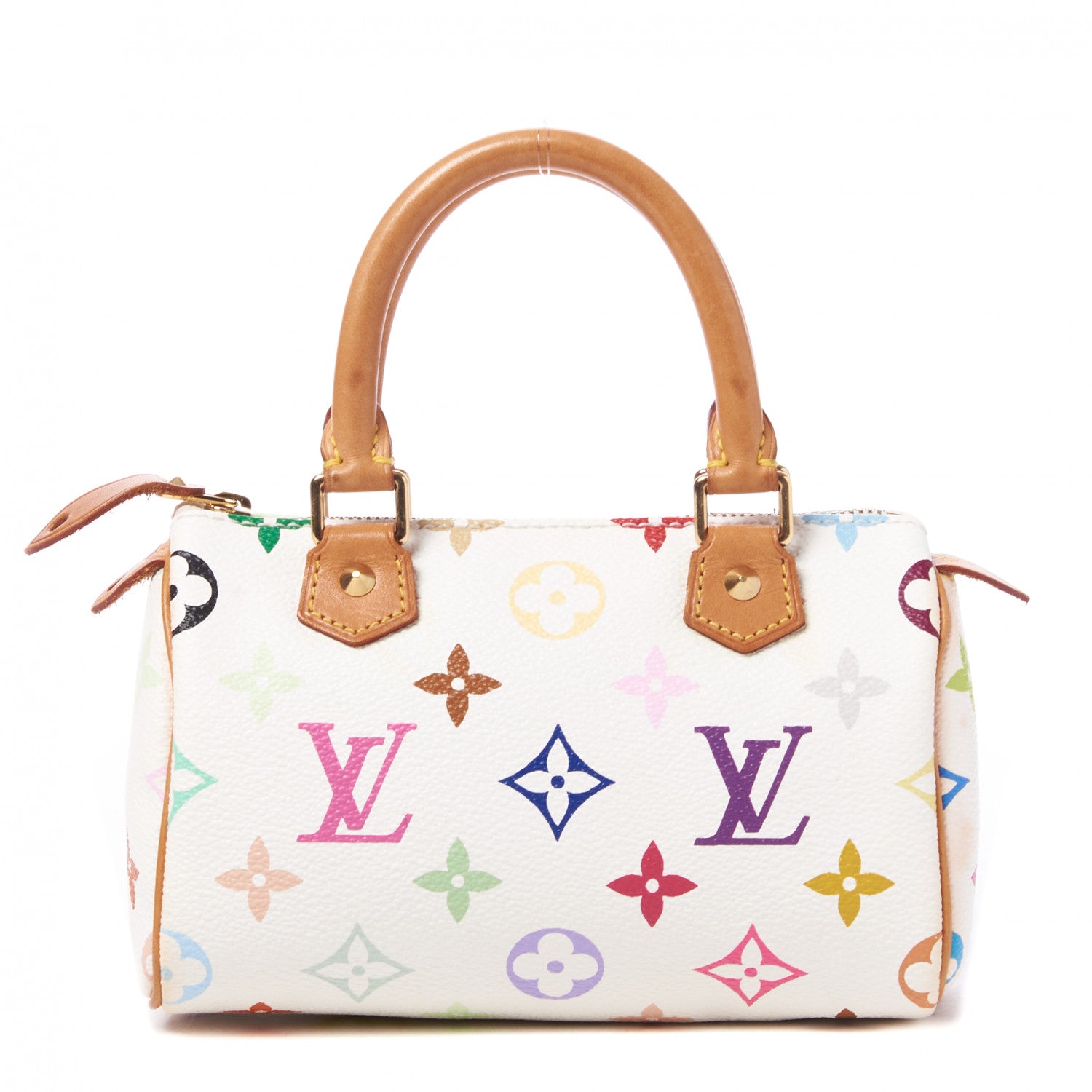 Louis Vuitton Monogram Multicolor Mini Sac HL Speedy White 1 of 7