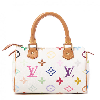 Louis Vuitton Monogram Multicolor Mini Sac HL Speedy White 1 of 7