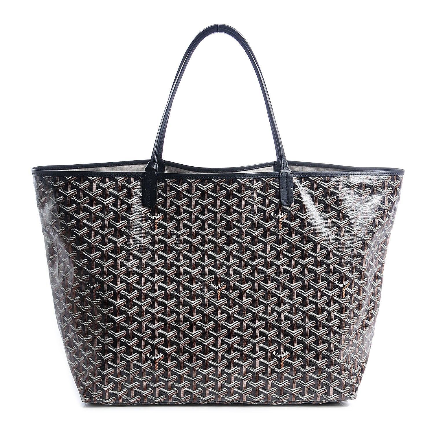 Goyard Goyardine Saint Louis GM Black 1 of 9