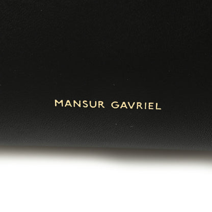 Mansur Gavriel Calfskin Mini Mini Bucket Bag Black Flamma 6 of 10