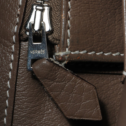Hermes Taurillon Clemence Birkin 30 Etoupe 4 of 19