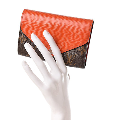 Louis Vuitton Epi Monogram Marie-Lou Compact Wallet Piment 2 of 7