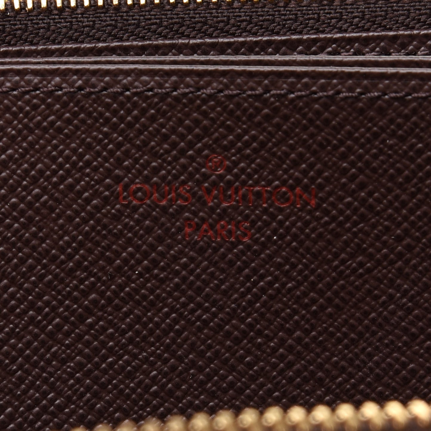 Damier Ebene Zippy Wallet