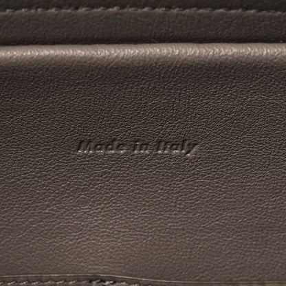 Celine Drummed Calfskin Mini Belt Bag Taupe 6 of 10