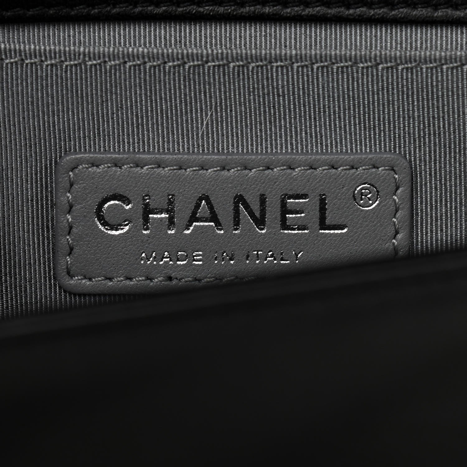 Chanel Lambskin Quilted Medium Boy Flap Black 6 of 12
