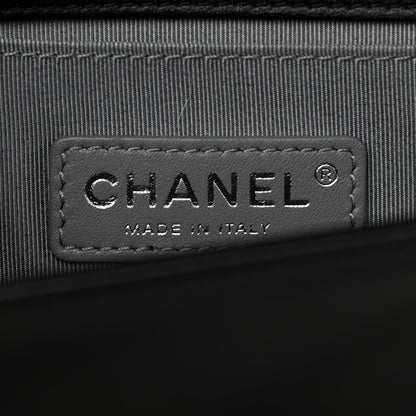 Chanel Lambskin Quilted Medium Boy Flap Black 6 of 12