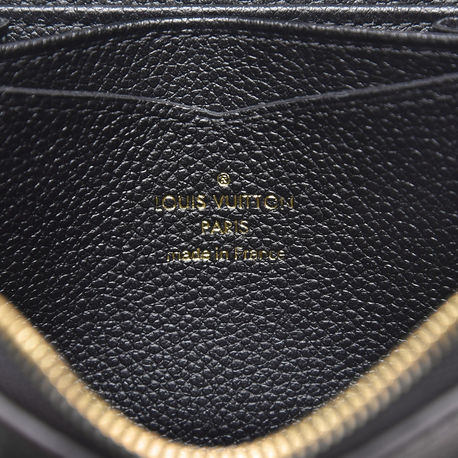 Louis Vuitton Empreinte Zippy Coin Purse Black 6 of 7