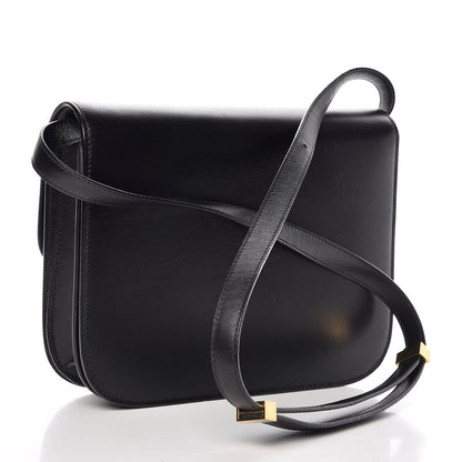 Celine Box Calfskin Medium Classic Box Flap Bag Black 3 of 11