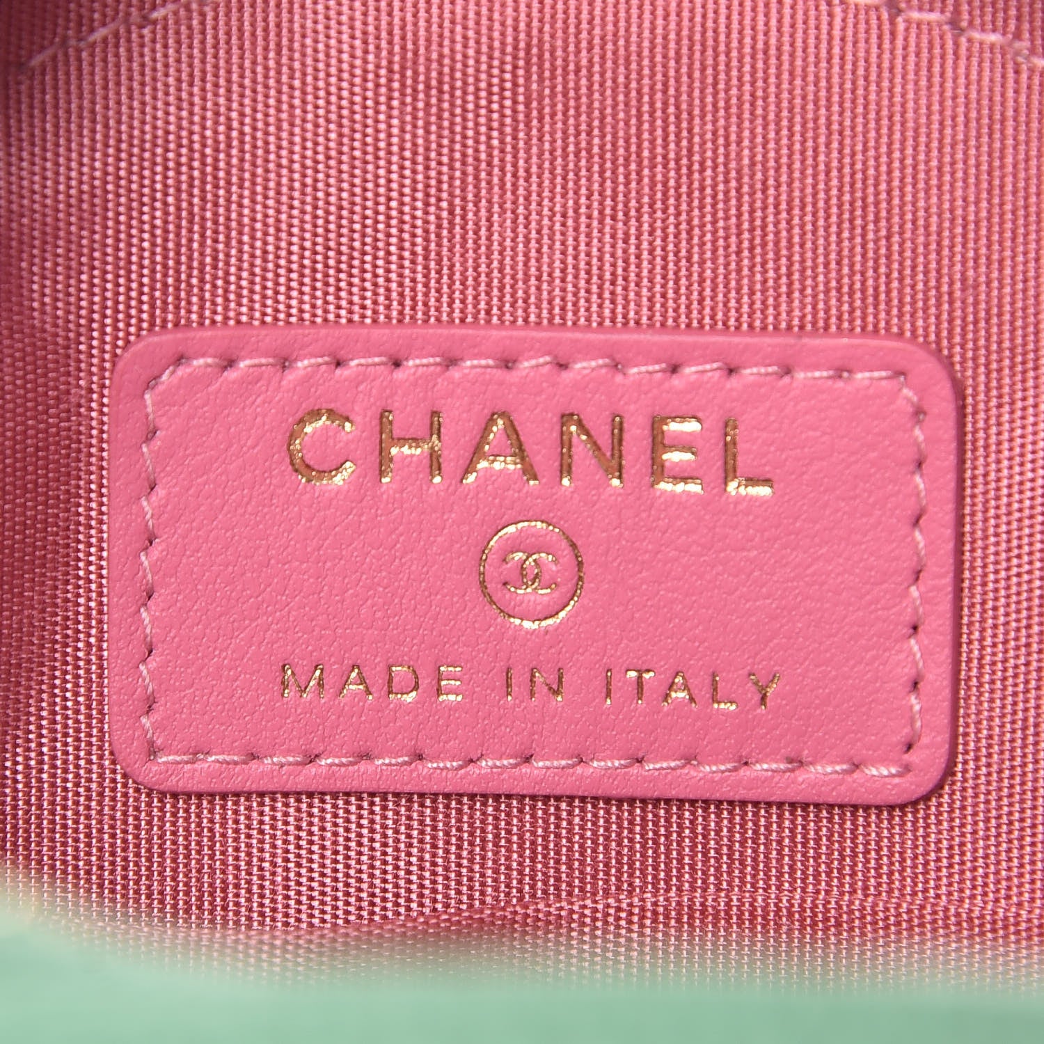 Chanel Caviar Quilted Round Filigree Crossbody Pink Blue Green 6 of 8