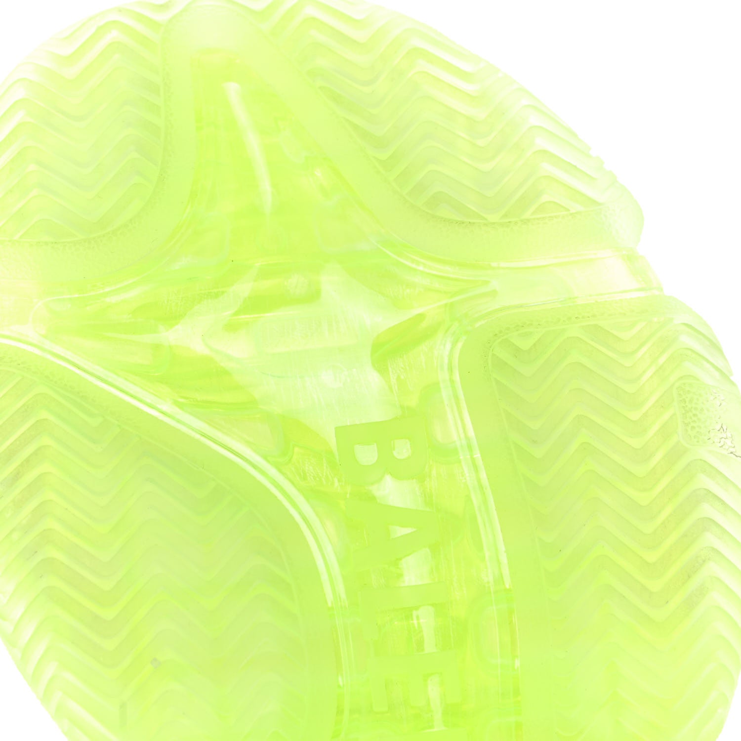 Balenciaga Fabric Mesh Clear Sole Fluo Womens Triple S Sneakers 36 White Fluo Yellow 8 of 12