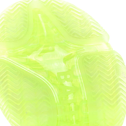 Balenciaga Fabric Mesh Clear Sole Fluo Womens Triple S Sneakers 36 White Fluo Yellow 8 of 12