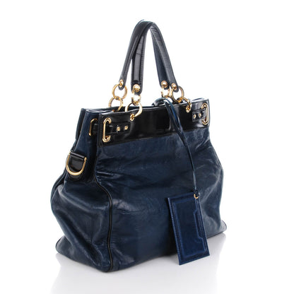 Balenciaga Chevre Lune Medium MM Tote Bleu 3 of 10