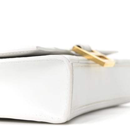 Balenciaga Shiny Box Calfskin Hourglass Chain Bag White 8 of 9