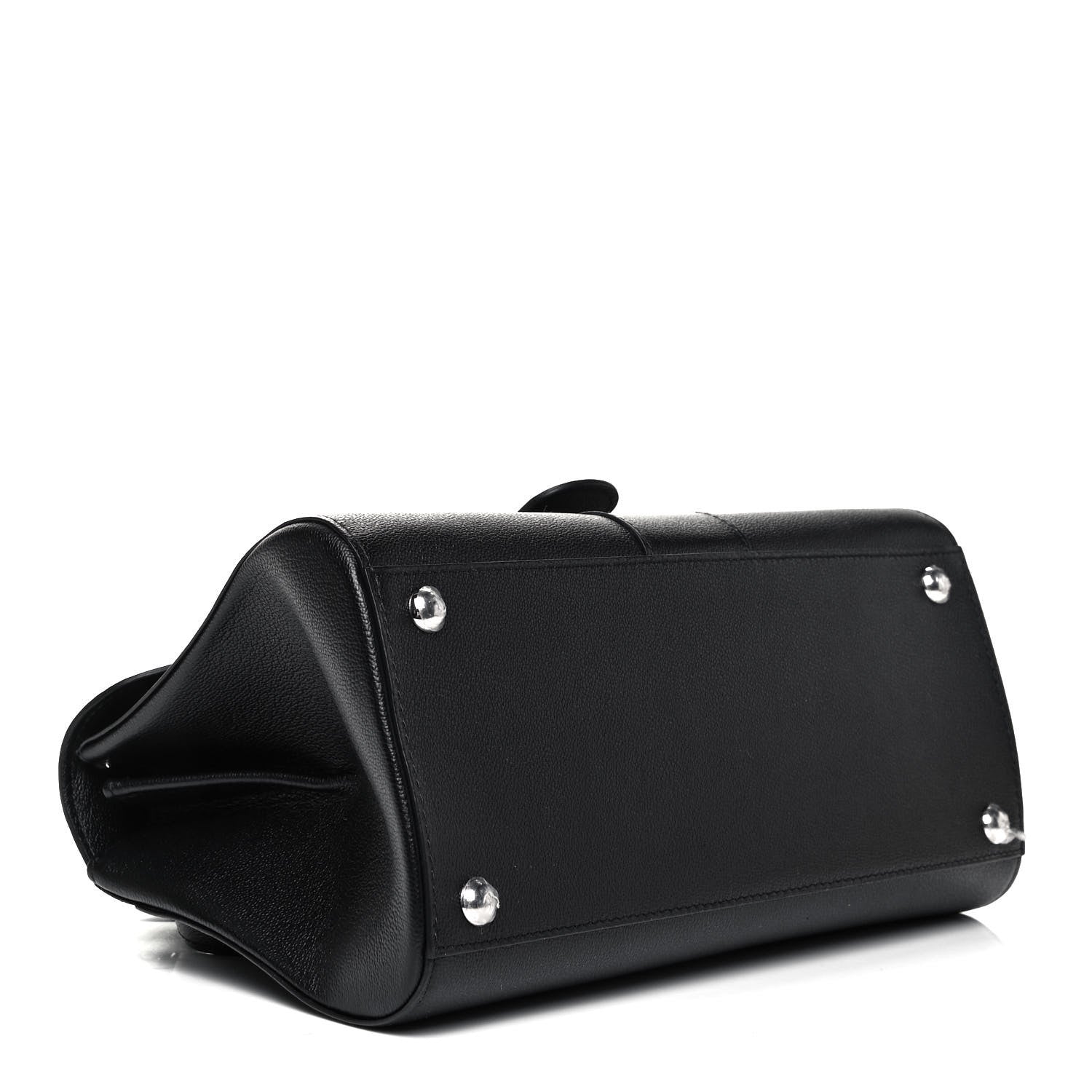 Delvaux Calfskin Mini Brillant East West Satchel Black 4 of 8