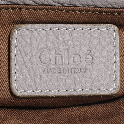 Chloe Calfskin Medium Marcie Satchel Cashmere Grey 6 of 9