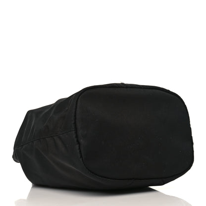 Prada Saffiano Tessuto Nylon Vela Bucket Wristlet Black 4 of 9