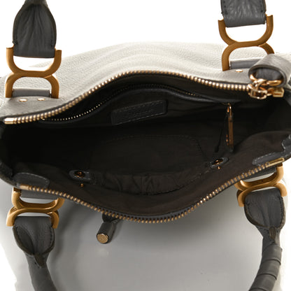 Chloe Calfskin Small Marcie Satchel Cashmere Grey 4 of 15