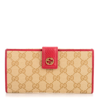 Gucci Monogram Miss GG Continental Wallet Red 1 of 7