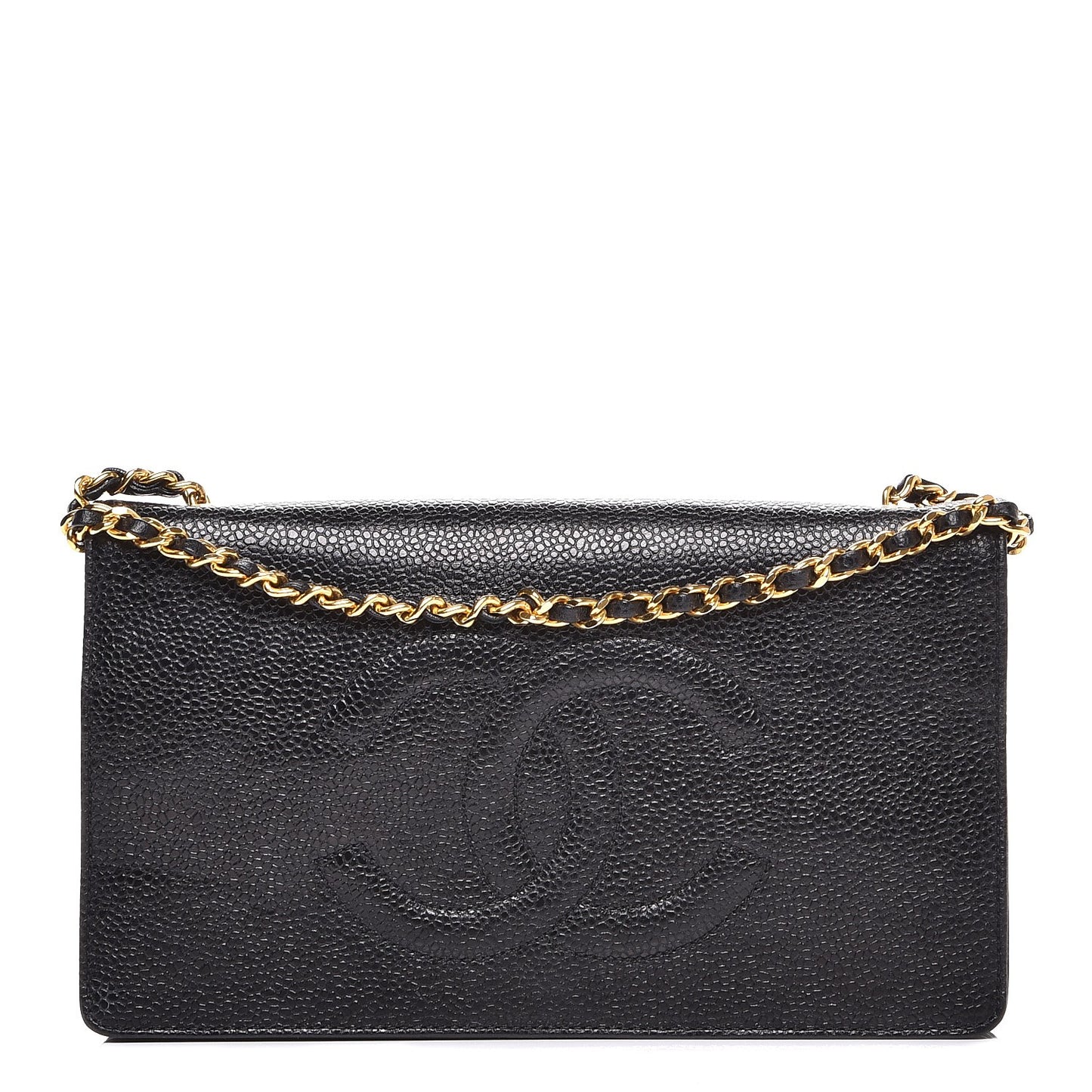 Caviar Timeless CC Wallet on Chain WOC Black