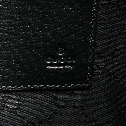 Gucci Calfskin Horsebit 1955 Wristlet Pouch Black 6 of 7