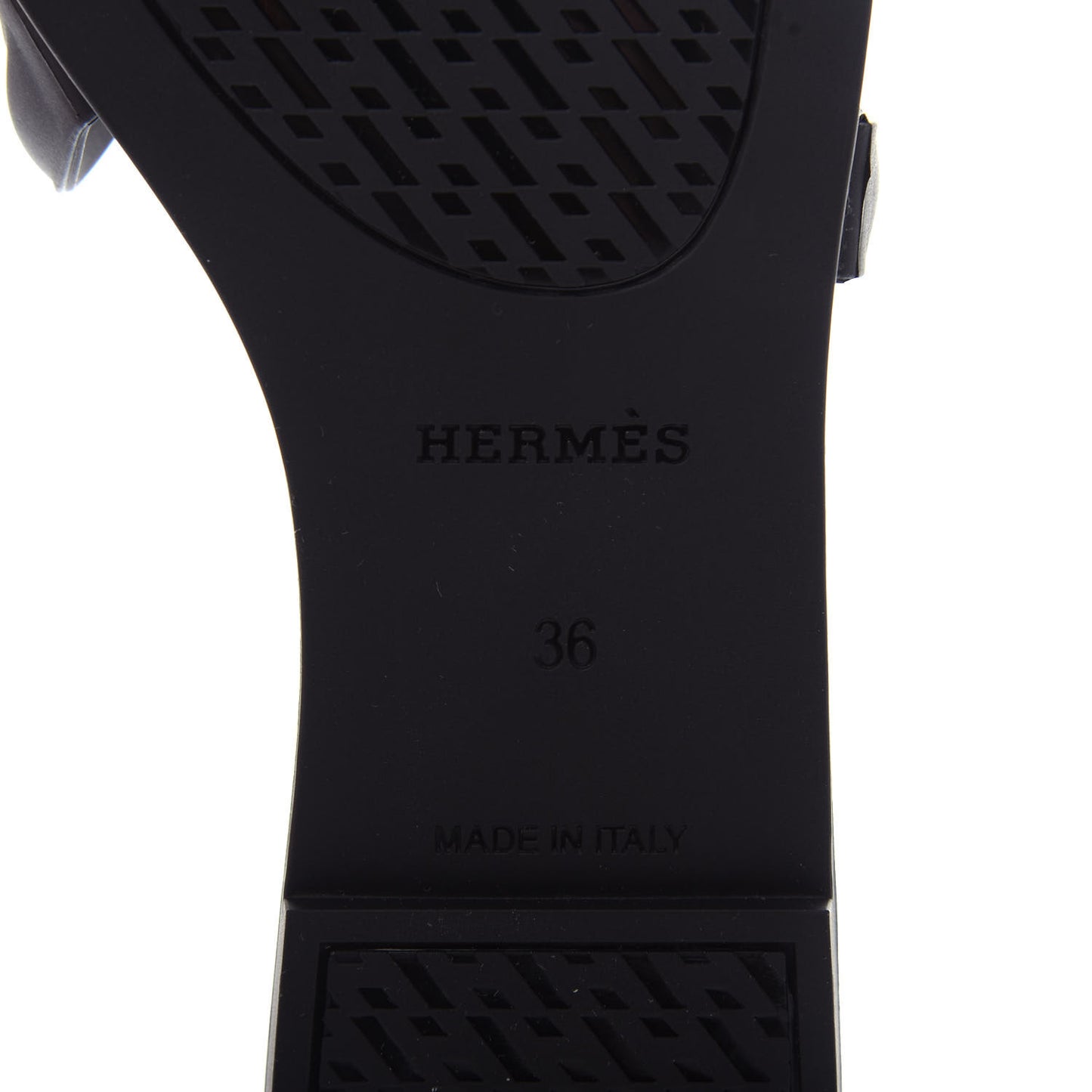 Rubber Aloha Sandals 36 Black
