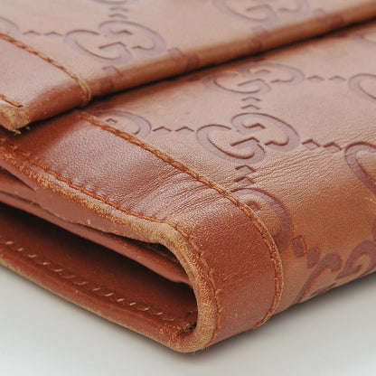 Gucci Guccissima Punch Continental Flap Wallet Brown 6 of 11