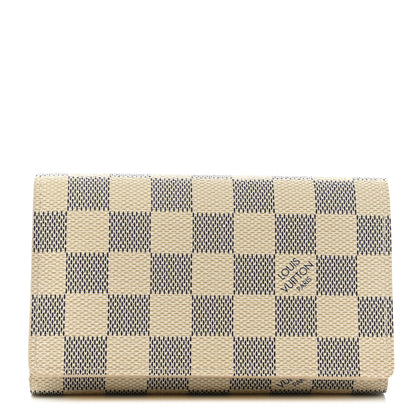 Louis Vuitton Damier Azur Port Monnaie Billets Tresor Wallet 1 of 9