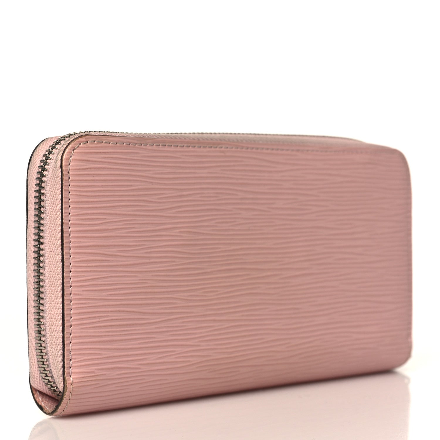 Louis Vuitton Epi Zippy Wallet Rose Ballerine 3 of 13