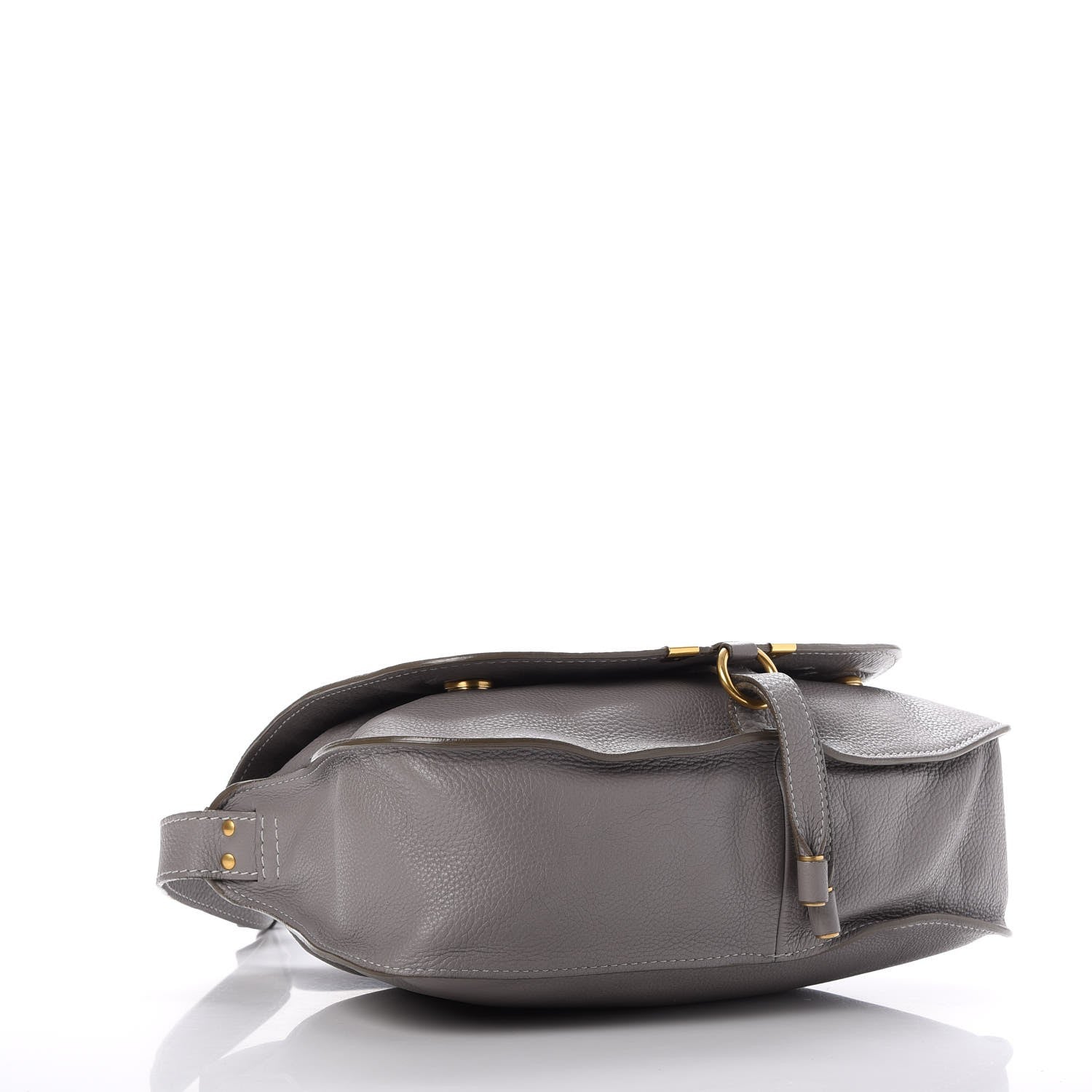 Chloe Calfskin Medium Marcie Top Handle Bag Cashmere Grey 5 of 13