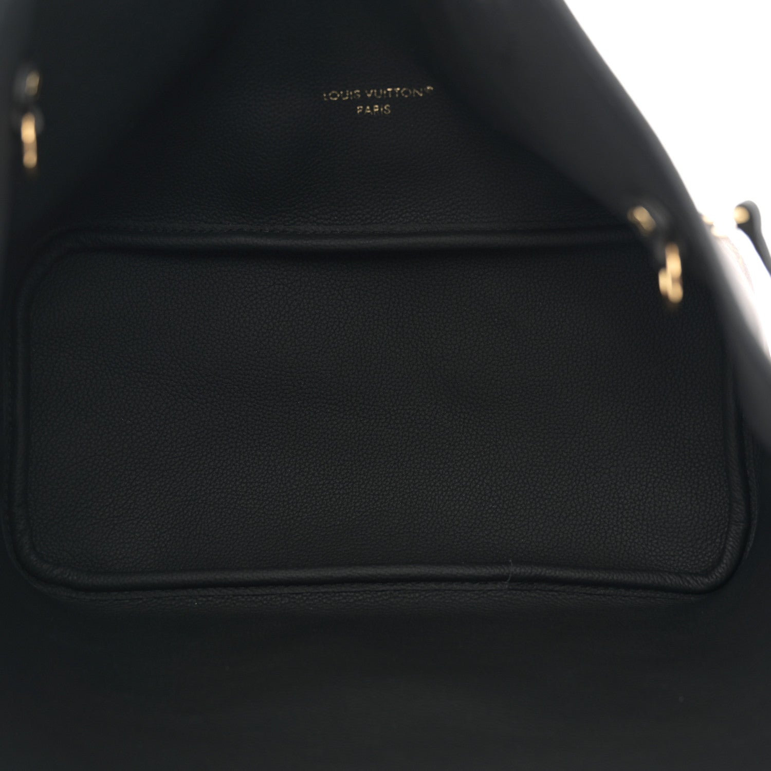 Louis Vuitton Monogram Calfskin Neo Neverfull Inside Out MM Black 9 of 16