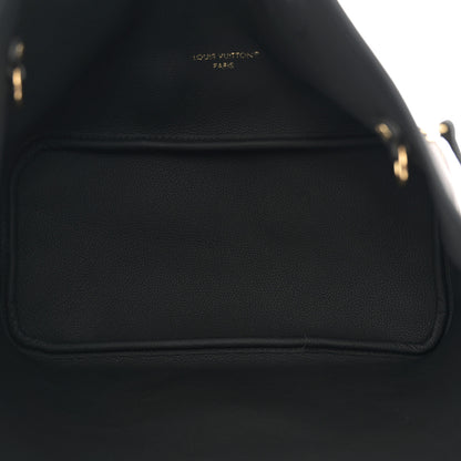 Louis Vuitton Monogram Calfskin Neo Neverfull Inside Out MM Black 9 of 16