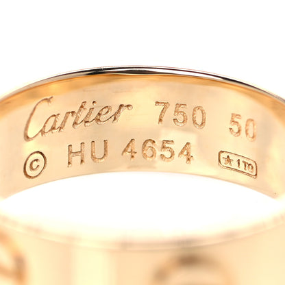 Cartier 18K Yellow Gold 5.5mm LOVE Ring 50 5.25 4 of 5