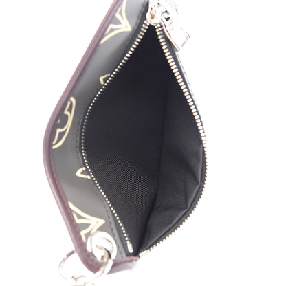 Louis Vuitton Calfskin Monogram Patchwork Pouch Black 5 of 7