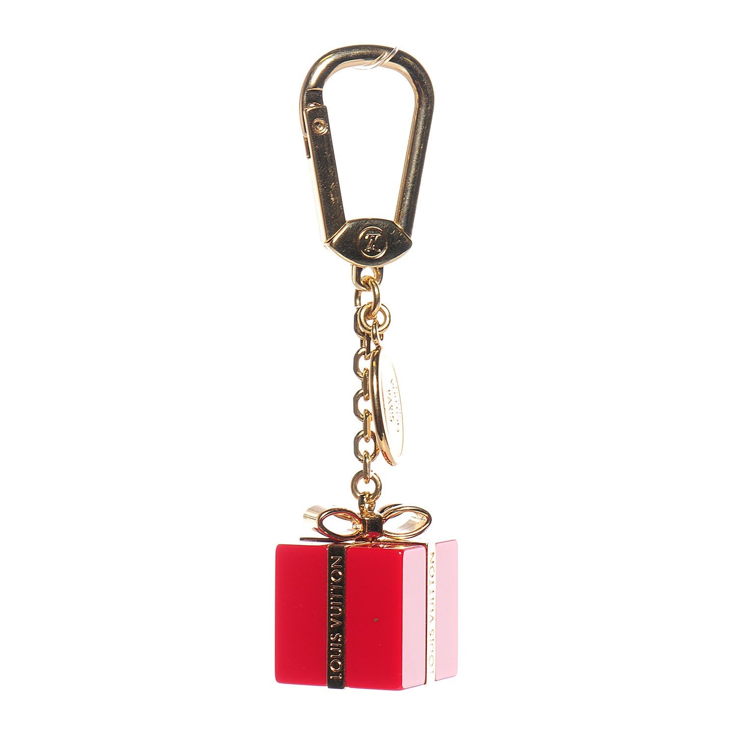 Gift Box Charm Key Ring
