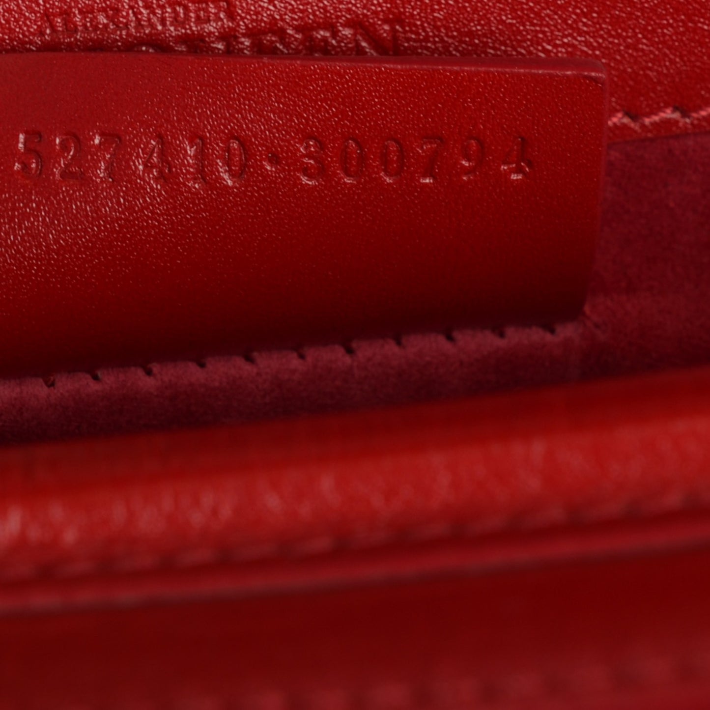 Calfskin Small Heroine Red