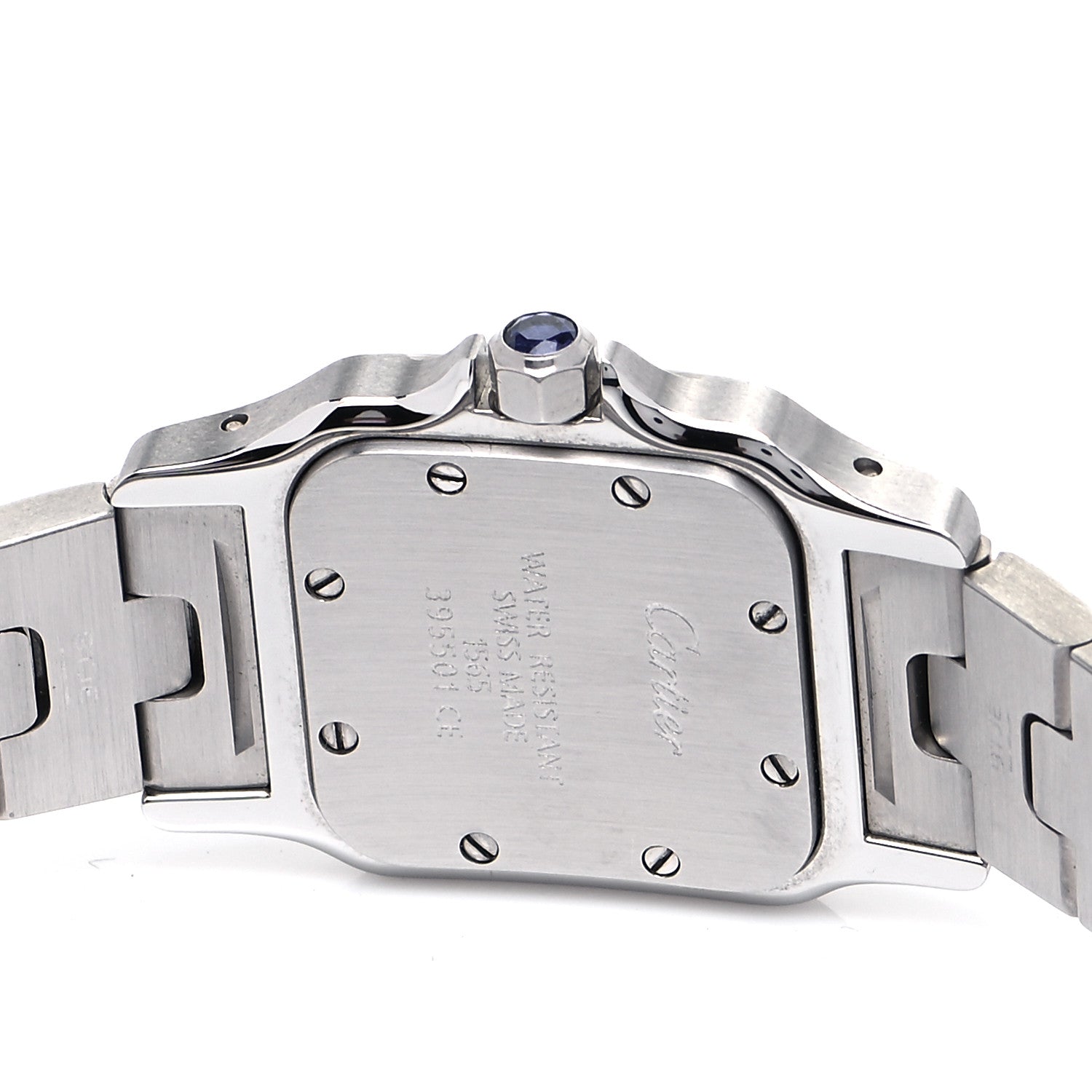 Cartier Stainless Steel 24mm Santos de Cartier Galbee Quartz Watch 4 of 5