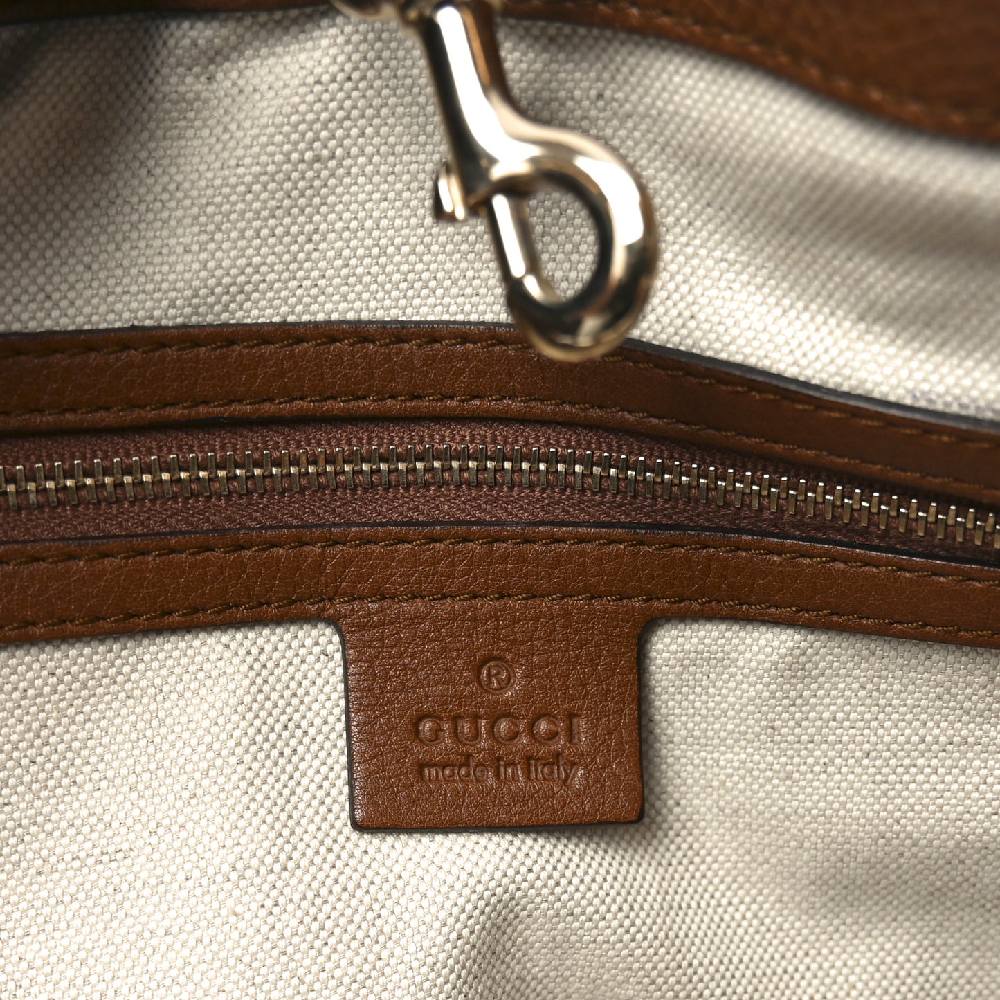 Monogram Cellarius Calfskin Medium Bella Tote Beige Ebony Cuir