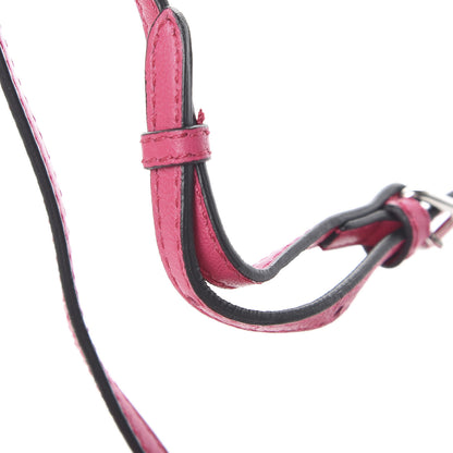Fendi Nappa Micro Peekaboo Iconic Satchel Magenta 11 of 12
