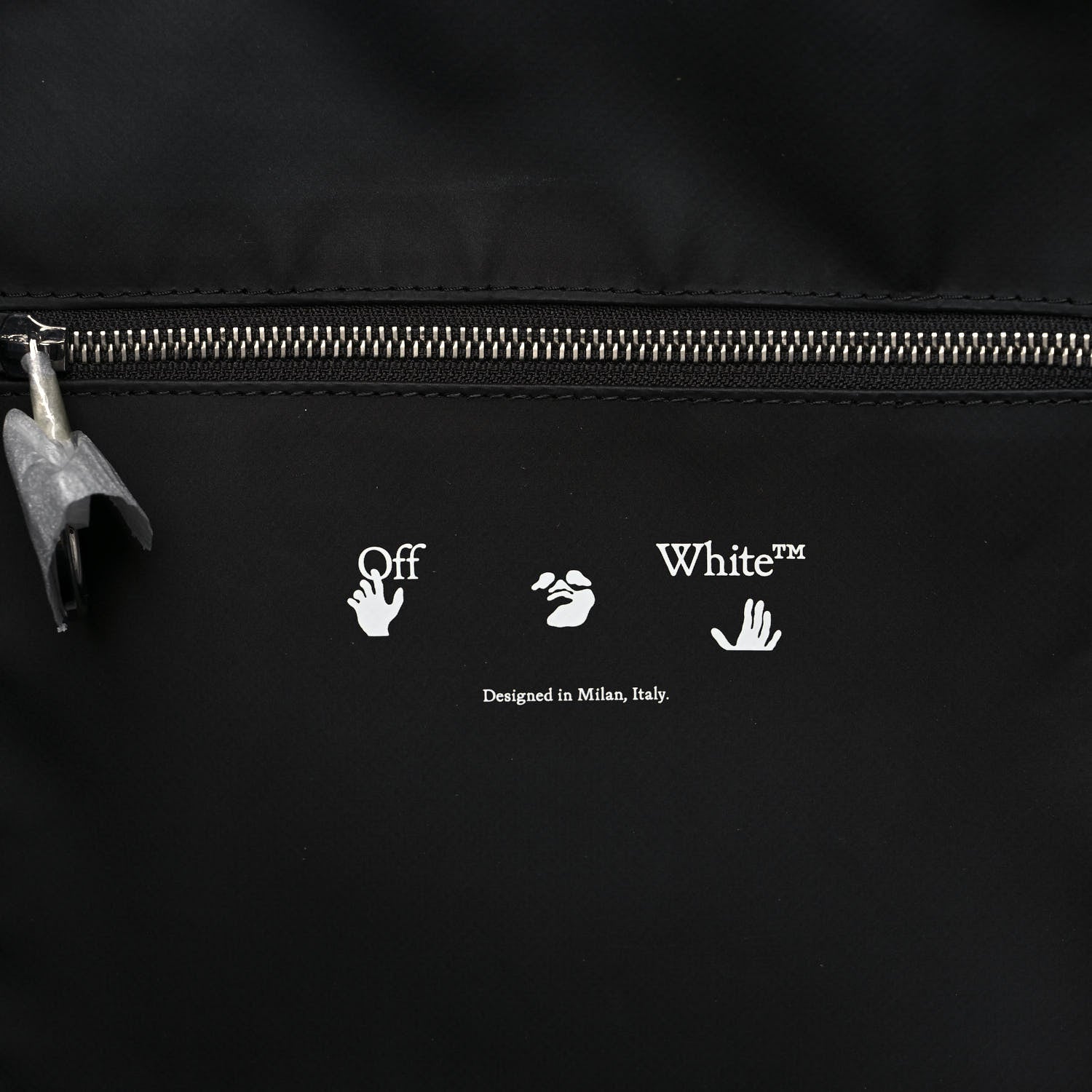 Off-White Nylon Sculpture Tote Bag Black 5 of 13